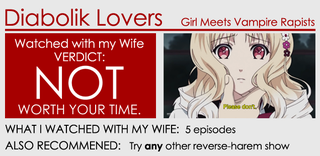 Illustration for article titled Watched With My Wife: Diabolik Lovers